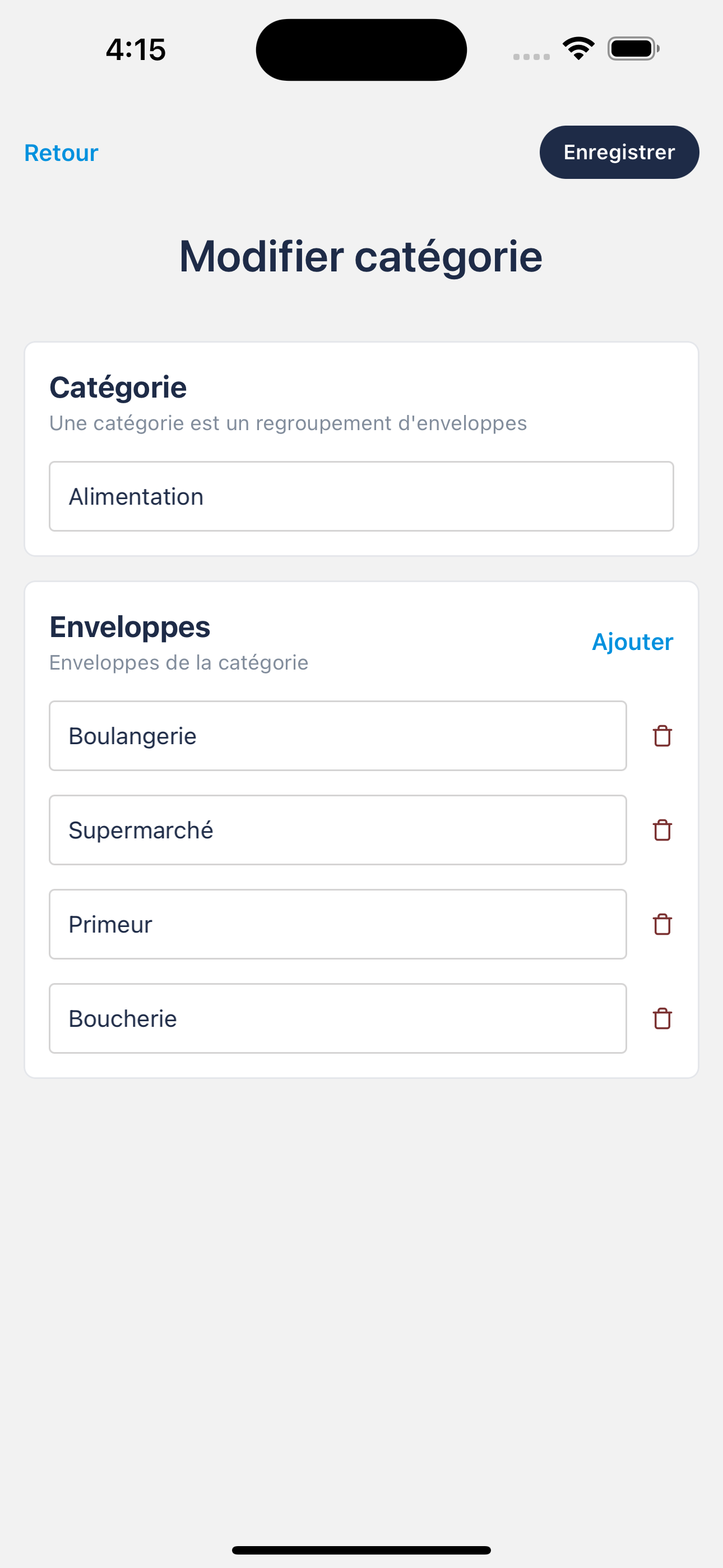 Create envelopes mockup